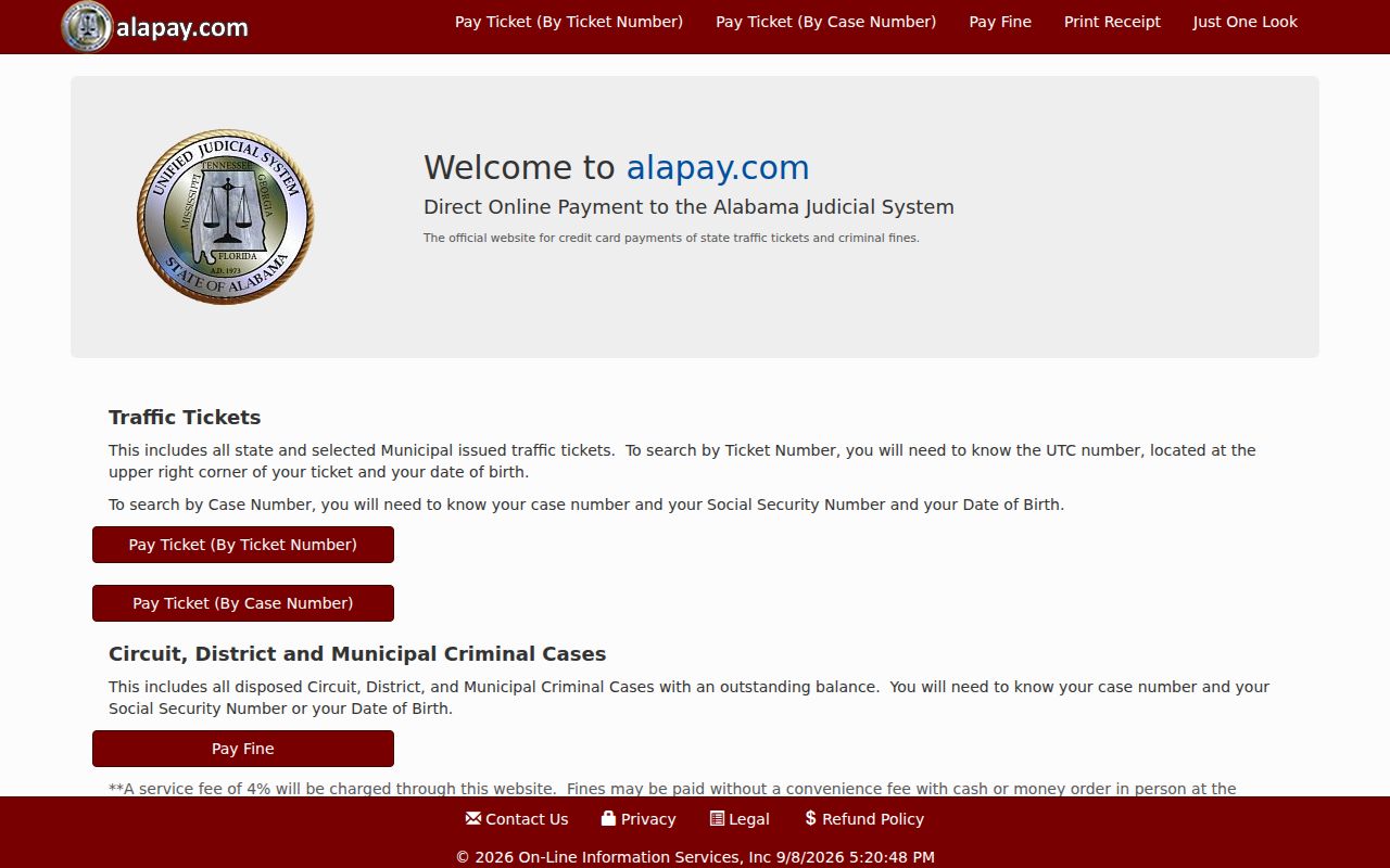 Cleburne County traffic warrant ticket and case number paths