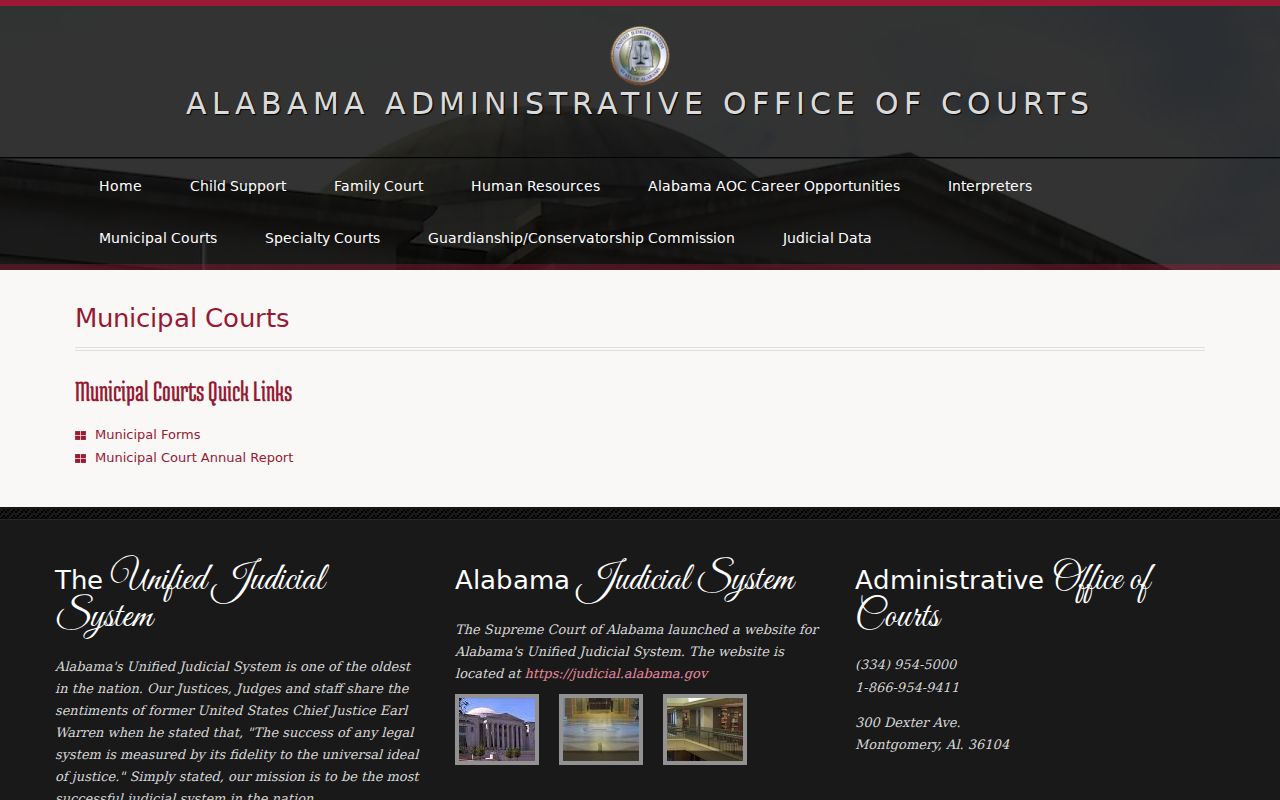 Alabama municipal court information for Cleburne County city warrant checks